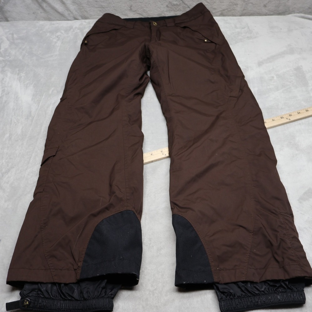 Columbia Titanium Snow Pants Womens Small Brown Waterproof Ski Outdoor 30x30